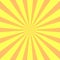 Yellow background superhero. Super hero cartoon gradient texture. Sun rays burst. Radiate sun beam, burst effect retro