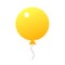 Yellow balloon icon