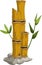 Yellow bamboo for you design