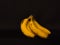 yellow banana image on black background wallpaper in india