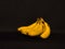 yellow banana image on black background wallpaper in india