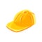 Yellow baseball cap vector Illustration