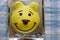 Yellow bear cake