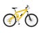 Yellow Bicycle Isolated