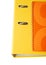 Yellow binder and orange agenda