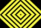 Yellow Black Diamond Lines Hypnotizing Background Stripes