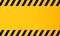 Yellow and black line striped. Caution tape. Vector EPS 10. Isolated on background