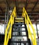 Yellow and Black Stair in Fuel Terminal