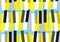 Yellow and blue jazz music seamless pattern