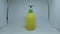yellow bottle where to store liquid soap for washing hands