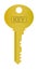 Yellow brass yellow key image