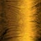 Yellow brown brown gradient marble background. Wavy golden stripes.