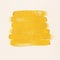 Yellow brush strokes on white textured background