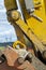 Yellow building machinery loaders details