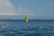 Yellow buoy