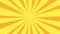 Yellow Burst background. Nice sunburst vintage style sun - Retro Pattern.