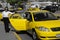 Yellow cab taxi driver at Tijuana-USA border