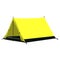 Yellow camping tent