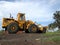 Yellow Caterpillar tractor 966G