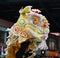 Yellow Chinese Lunar New Year Lion