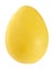 Yellow chocolate egg