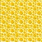 Yellow chrysanthemum pattern