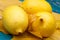 Yellow citric still-life