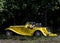 Yellow classic kit-car