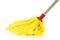 Yellow cleaning mop