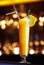 Yellow cocktail