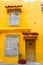 Yellow Colonial Facade
