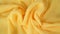 Yellow color chiffon fabric texture seamless with beautiful closeup and soft detail fabric