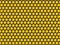 Yellow color Honeycomb Pattern Background
