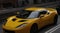 YELLOW COLOUR SPORTS CAR