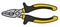 The yellow combination pliers