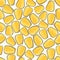 Yellow corn closeup seamless background. Food, MEAL