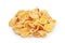 Yellow cornflakes closeup