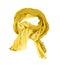 Yellow cotton scarf