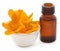 Yellow Crocus or Saffron with essential oil