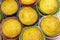 Yellow cupcakes