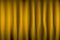 Yellow curtain with frame for background and texture.
