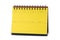 Yellow Desk Calendar Note