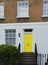 Yellow door. Town houses. Real Estate