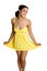 Yellow Dress Woman