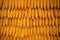 Yellow dried corn bundle background