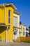 Yellow Duplex house