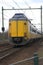 Yellow dutch train