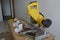 Yellow Electric Angular Circular Saw