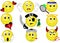 Yellow Emoticons