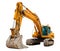 Yellow Excavator